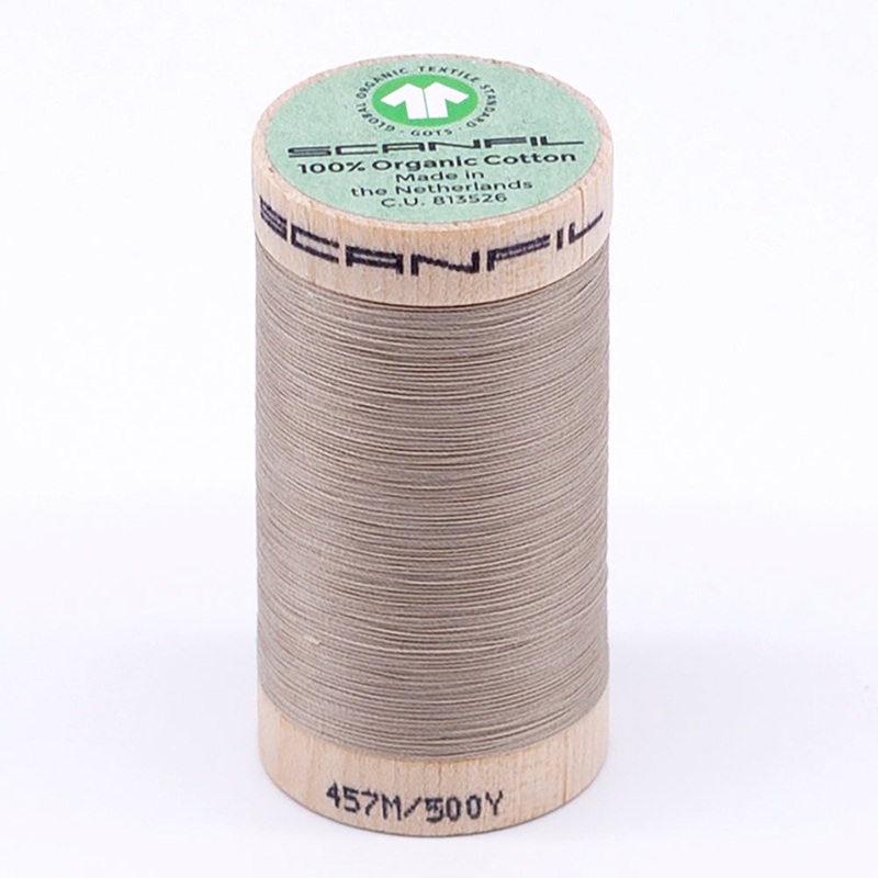 SCANFIL 50wt Organic Pima Cotton Thread 500 yds - 4825 Crockery