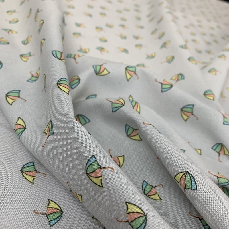 Stof Fabric - Umbrella - Grey