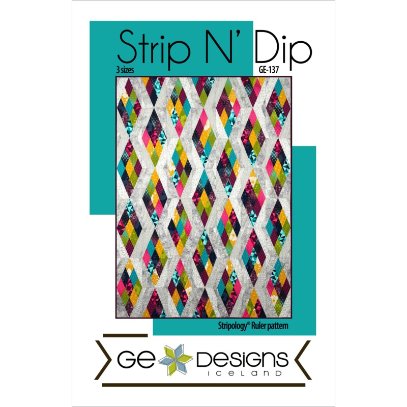 Strip N' Dip Quilt Pattern