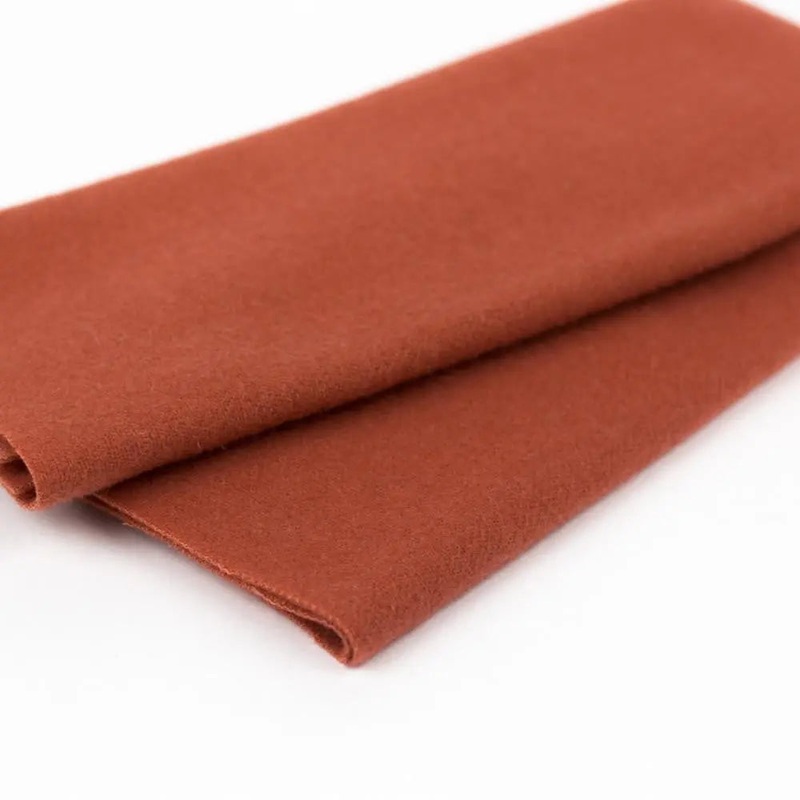 LN48 - Persimmon Merino Wool Fabric