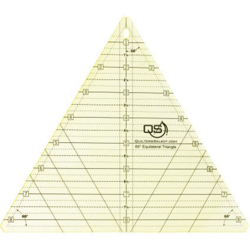 Quilters Select 60 8.5" Triangle Ruler