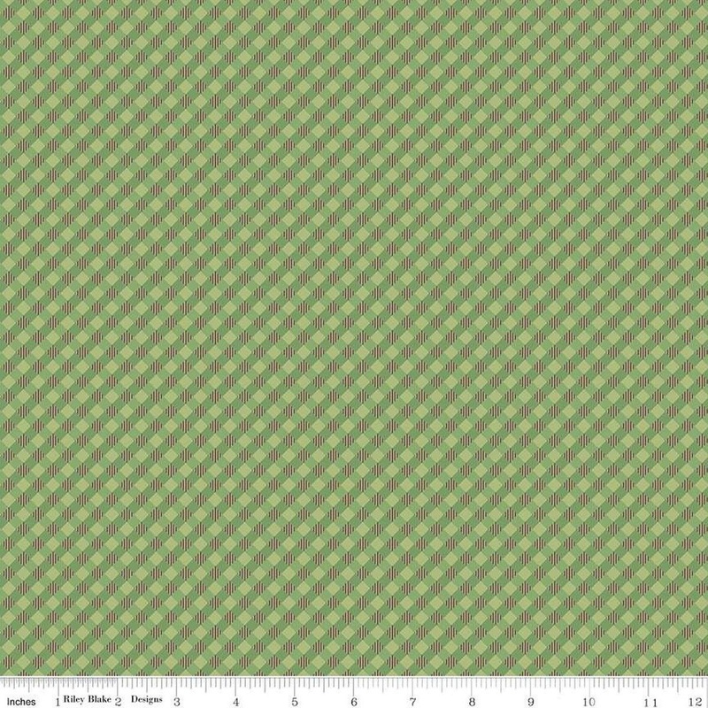 RB Autumn - Gingham - Basil