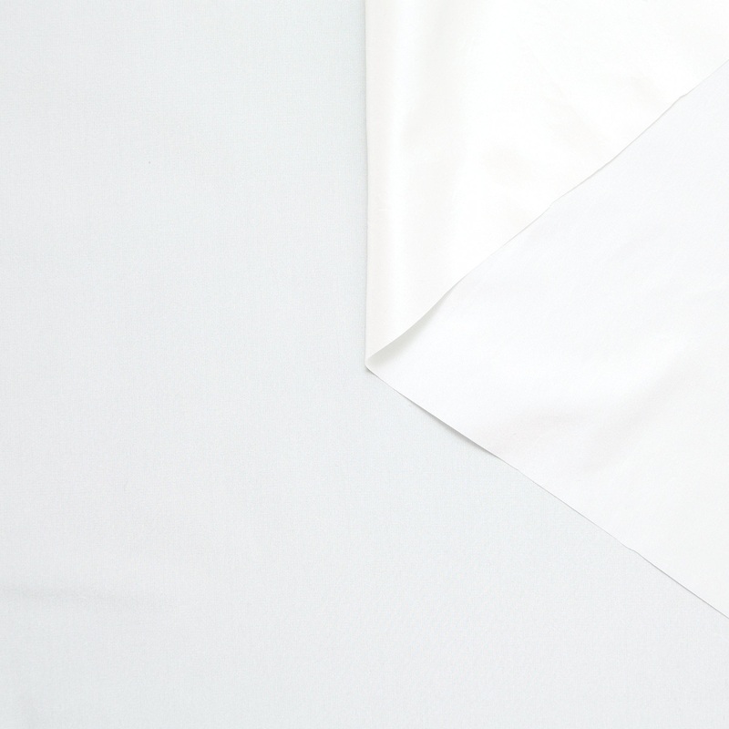 T24B10626 | Silk Taffeta GOTS Cloud Dancer