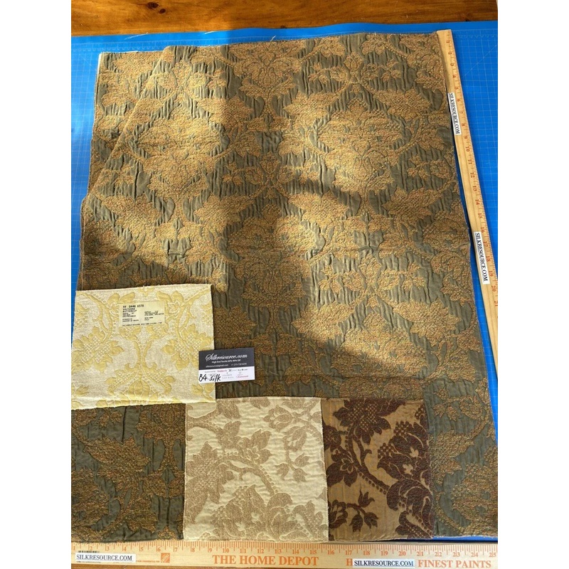 12e Berkbox4 Scalamandre Silk Square Volterra Moss