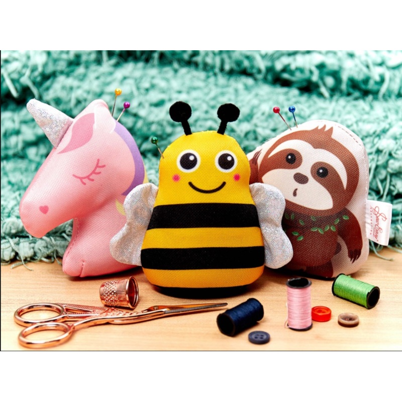 Pin Cushion - Unicorn, Bee or Sloth