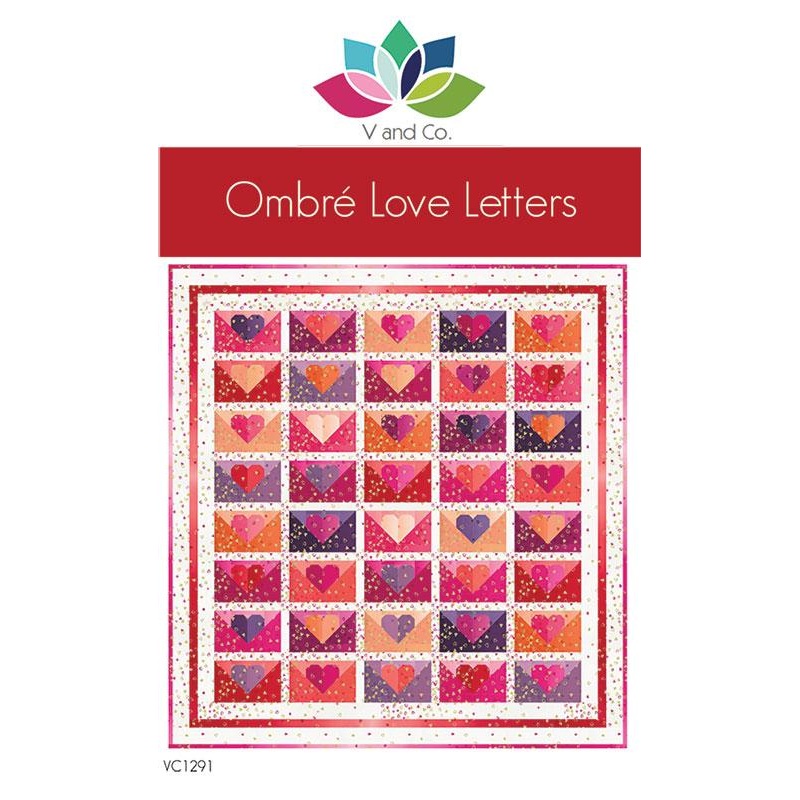 Ombre Love Letters by V & Co.