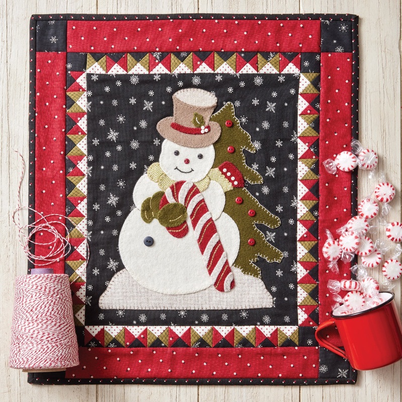Snowy Snowman Wall Hanging