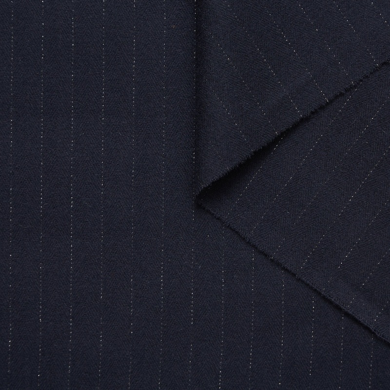 T24A06463 | Sparkling Pinstripe Flannel Seaborne