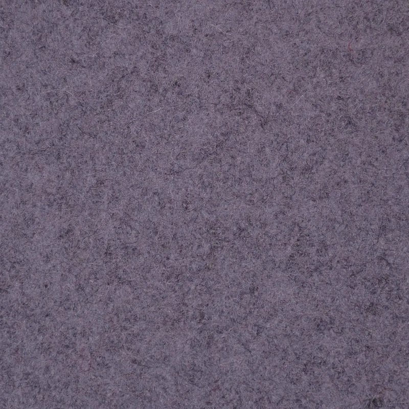 Vintage Violet Marl Melton Wool Coating