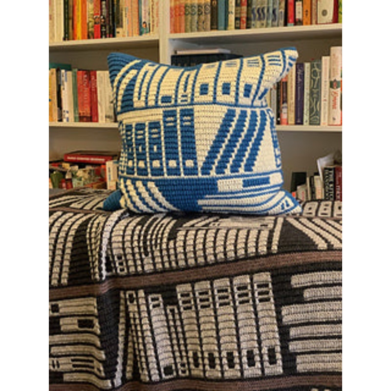 Zigs Crochet - Mosaic Bookcase - Crochet Pattern