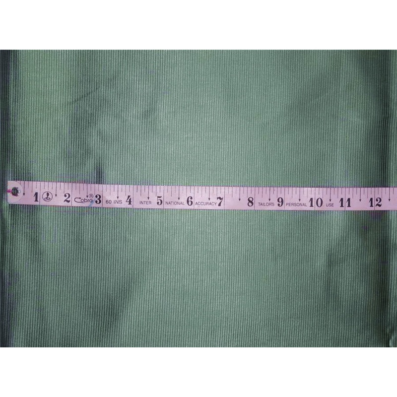 100% SILK TAFFETA FABRIC PIN STRIPE -cloudy blue 54" wide