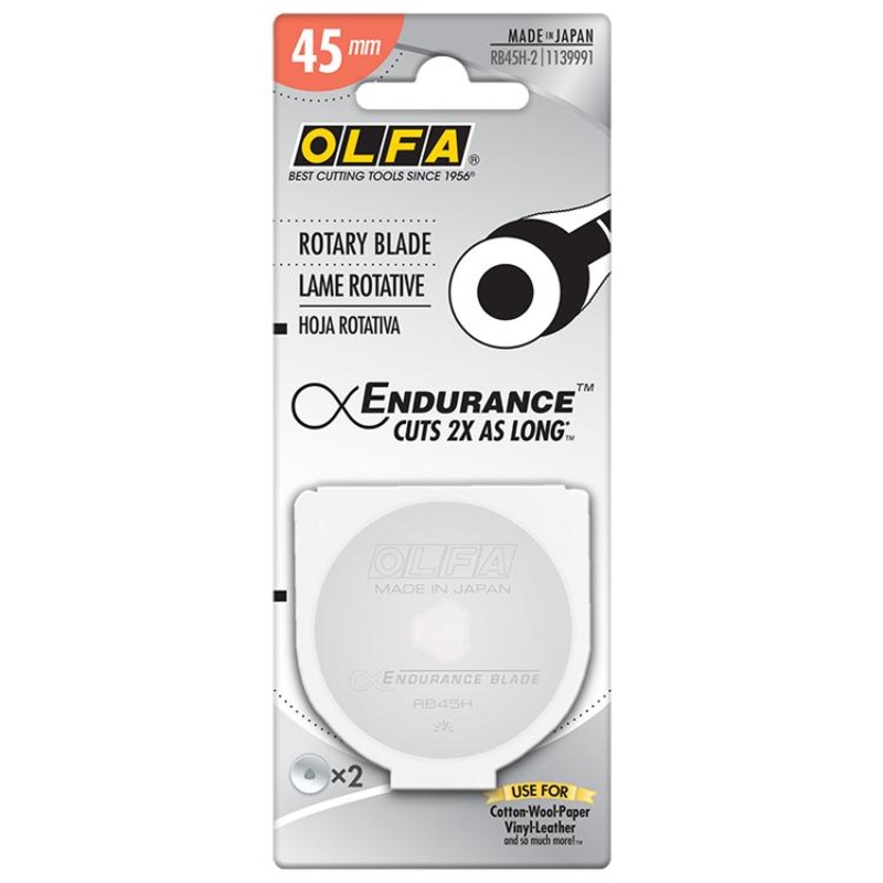 RB45H-2 Endurance Blade 2ct 1139991 Olfa