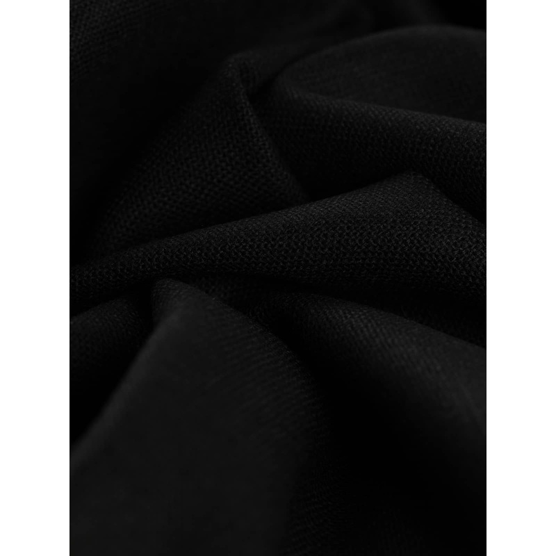 Uniform 100% Wool Panama - Jet Weave