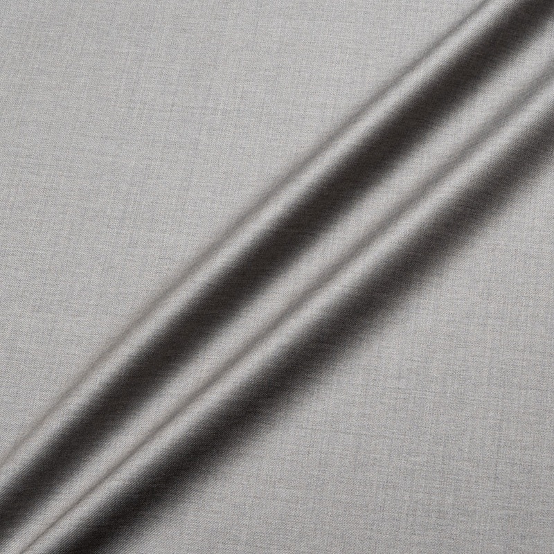 Plain Taupe Super 130s Pure Wool Suiting