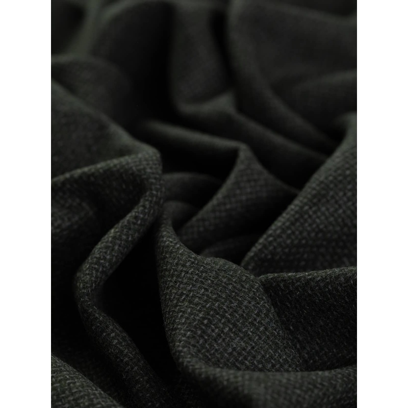 100% Wool Tweed - Uniform Green