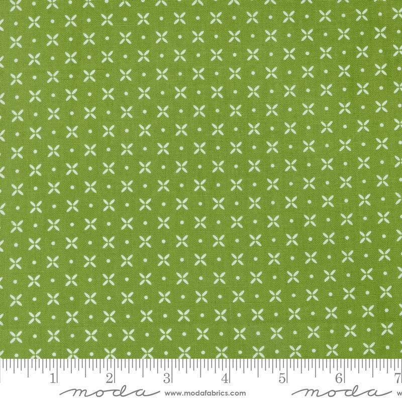 SALE Laguna Sunrise Orange Peel 37686 Fresh Grass - Moda Fabrics - Geometric - Quilting Cotton Fabric