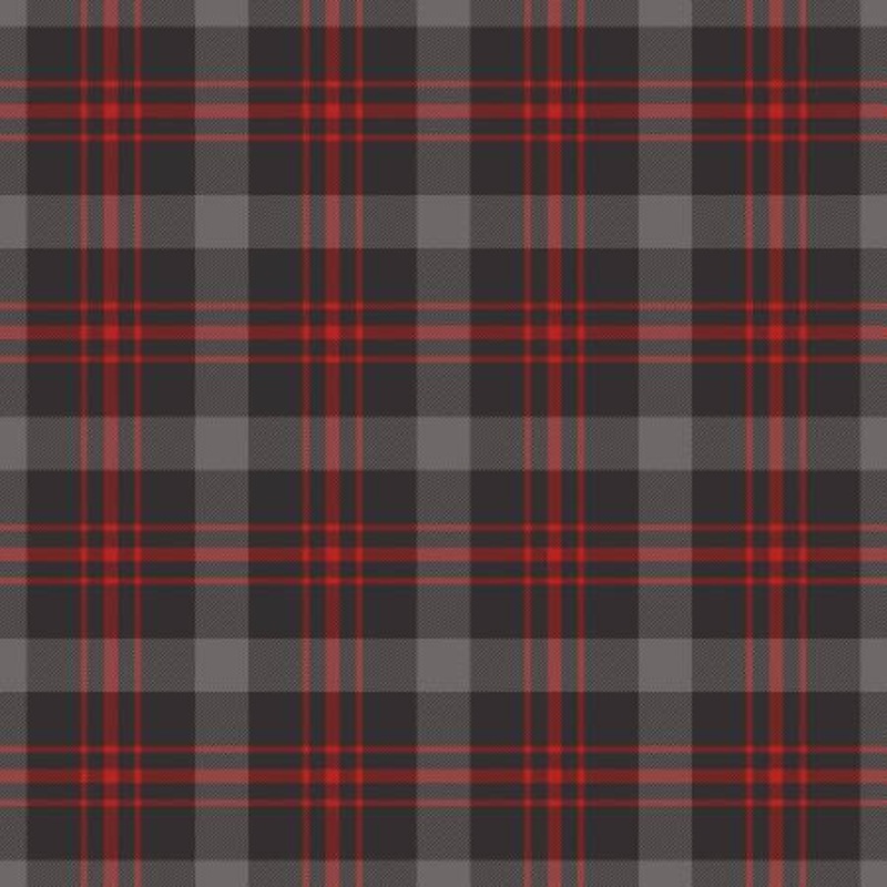 Tartan Red and Black