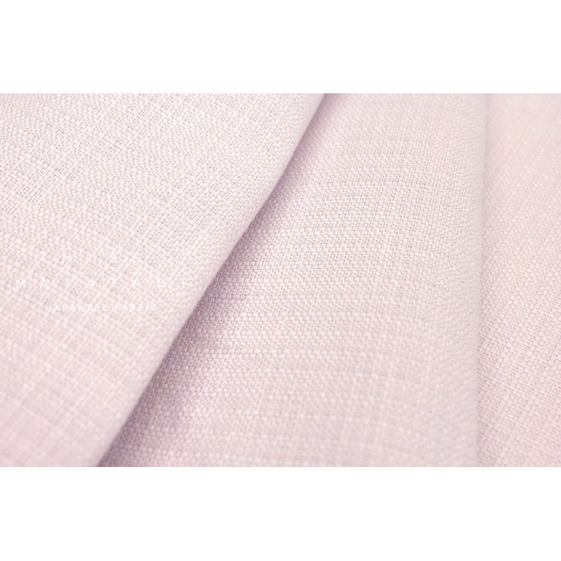 Yarn-Dyed Deadstock Cotton - pale lilac
