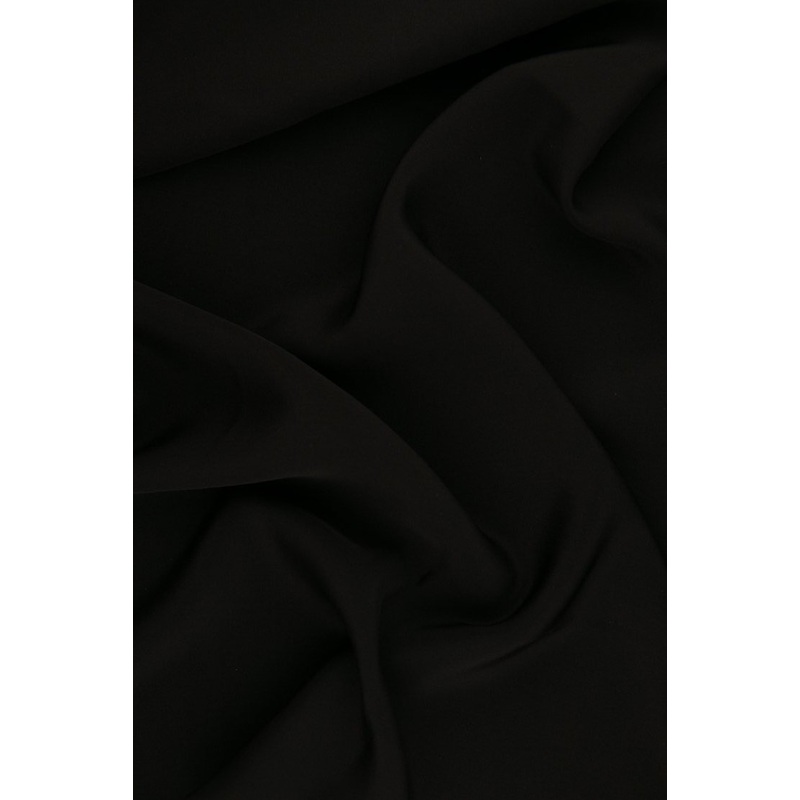 Dark Merlot Silk 4-Ply Crepe Fabric