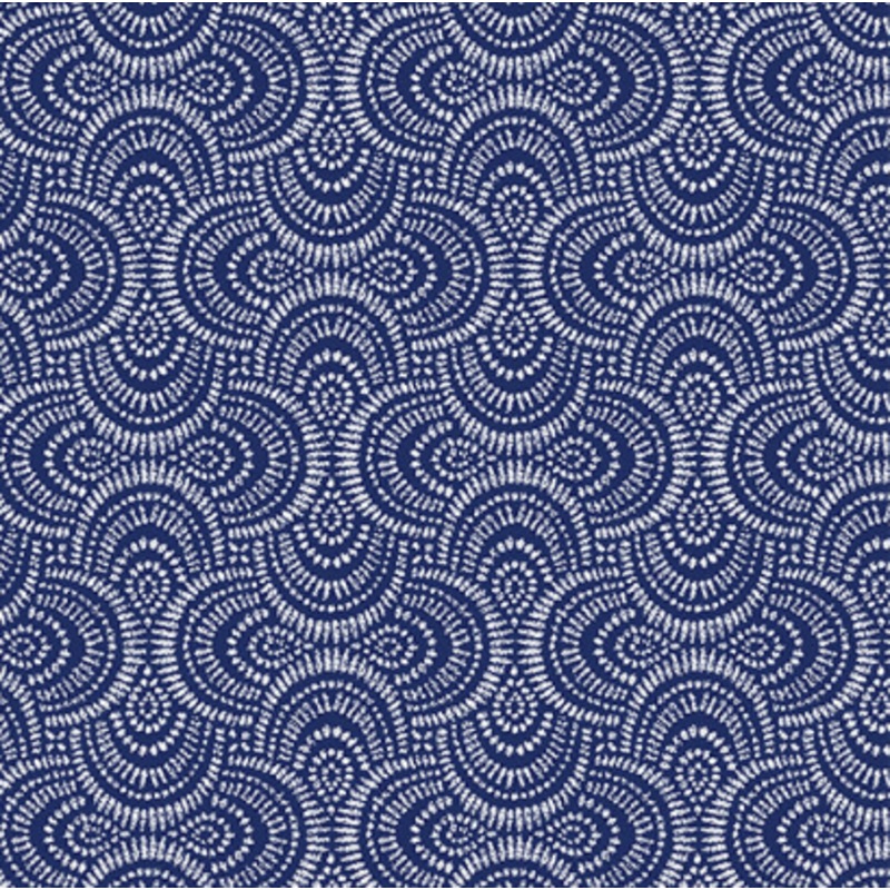 Pathways Blue Clearance QT Fabrics