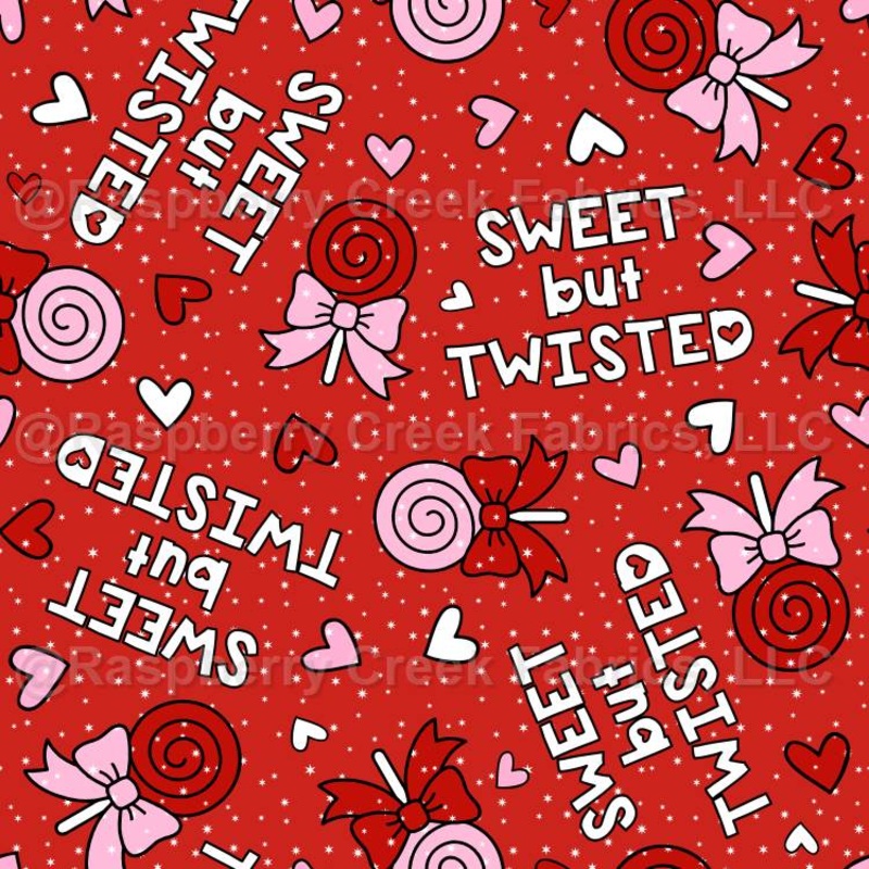 Sweet But Twisted Valentine Lollipops and Hearts