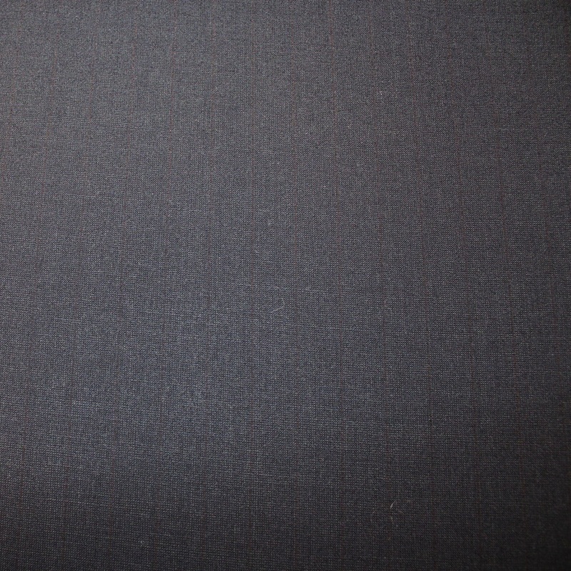 Subtle Striped Wool Suiting - Blue/Grey