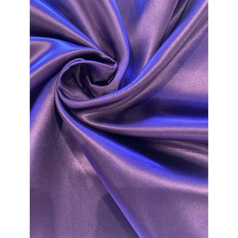 Purple Acetate Satin