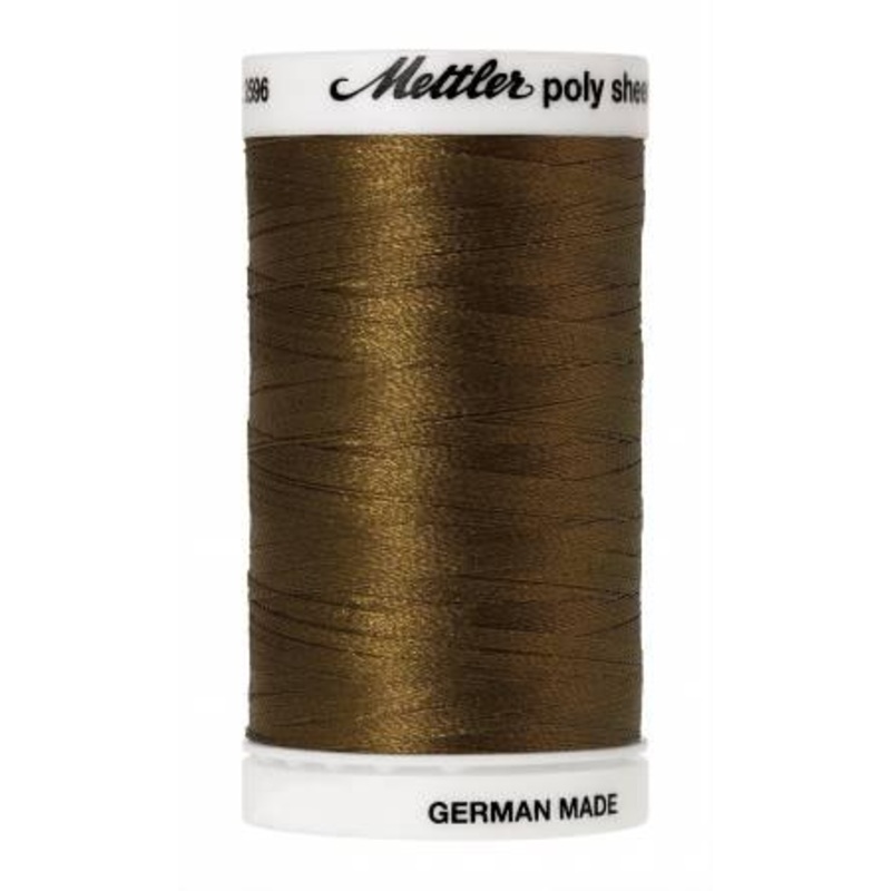 Poly Sheen Embroidery Thread Moss - 40wt 875yds - 2596-0345