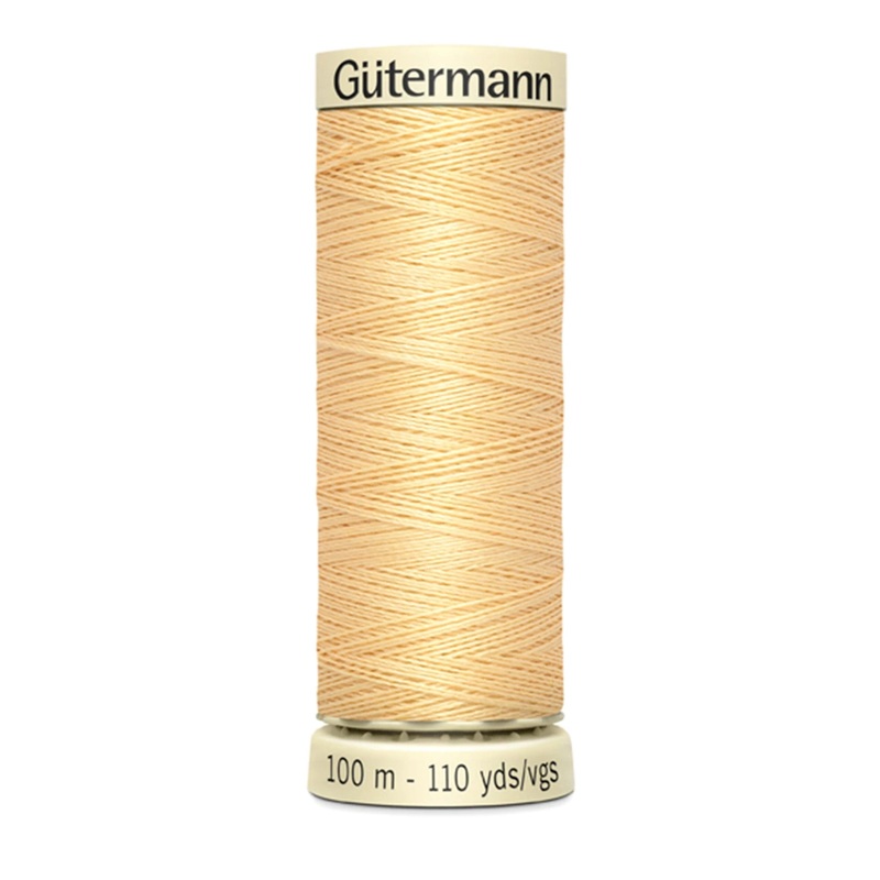 Gutermann 799 MAIZE YELLOW Sew-all Polyester All Purpose Thread 100m/110yds