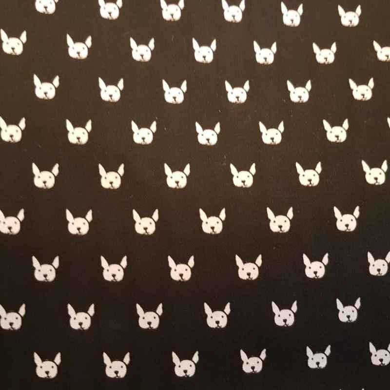 Whiskers & Tails, Toss Dog Head, Dog Fabric