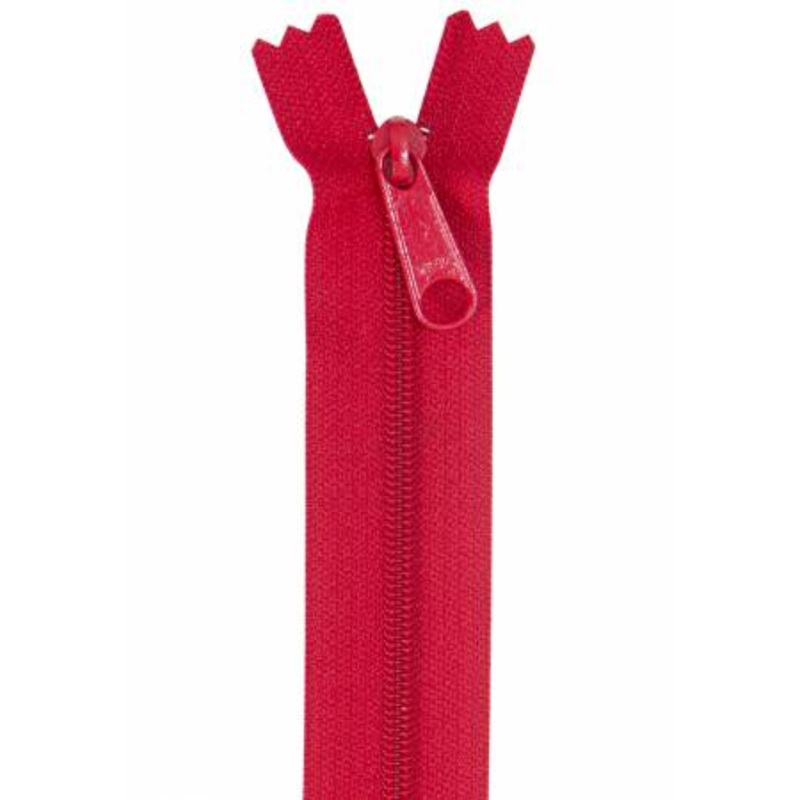 Zipper 24" Hot Red