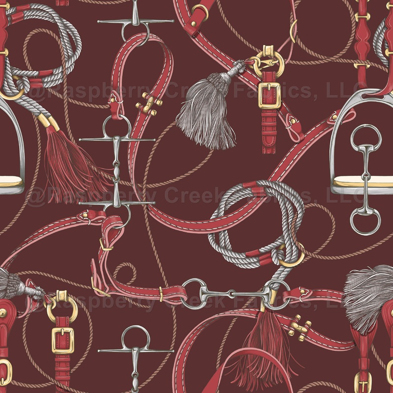 Rider Chic - Vintage Red with Red Tack