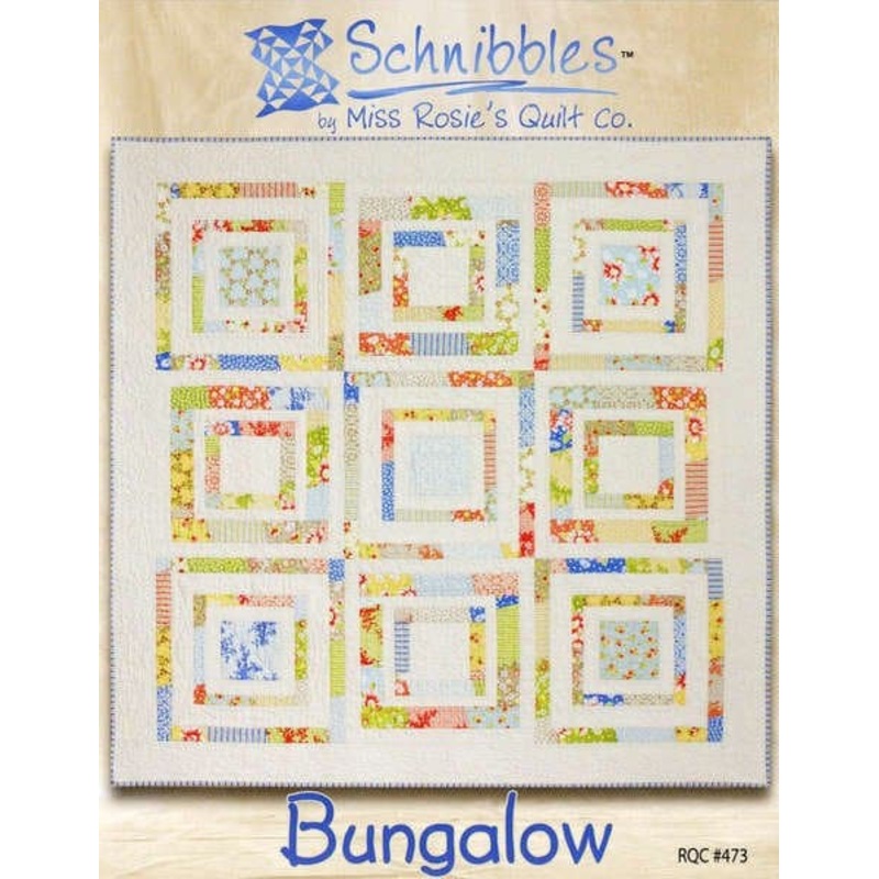 Schnibbles - Bungalow RQC473 From Miss Rosie's Quilt Co By Carrie Nelson Bin MP