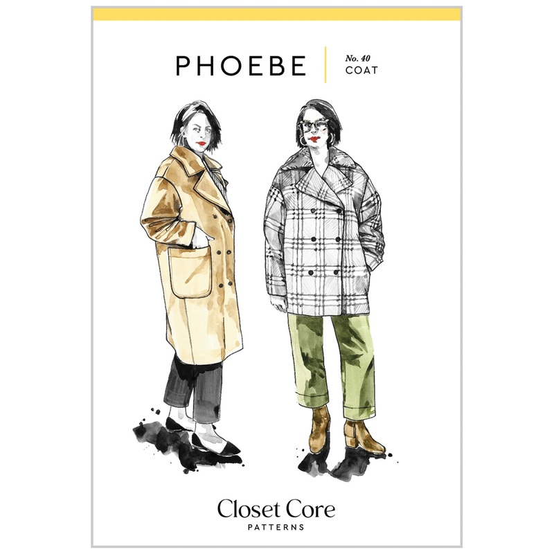 Phoebe Coat Pattern - sizes XXS - 4X