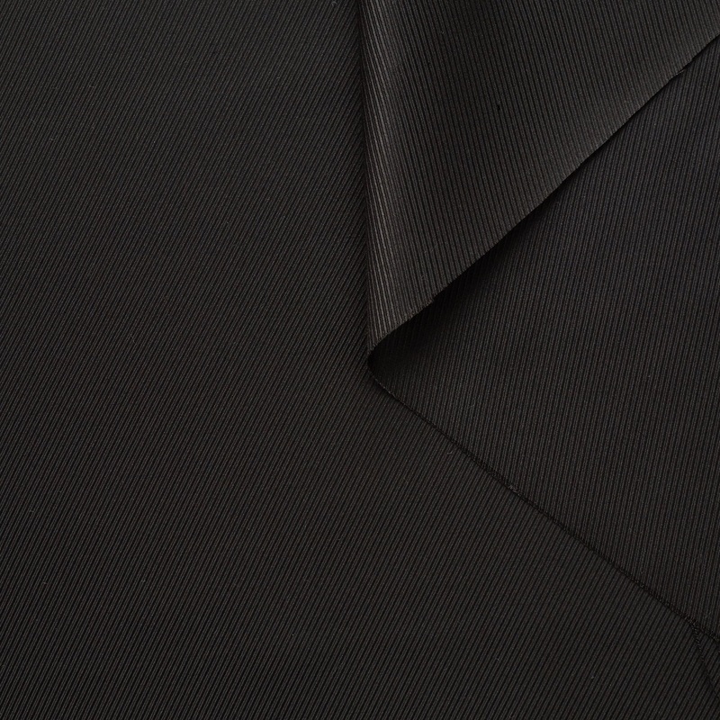 T23B04613 | Shiny Silk Twill Black
