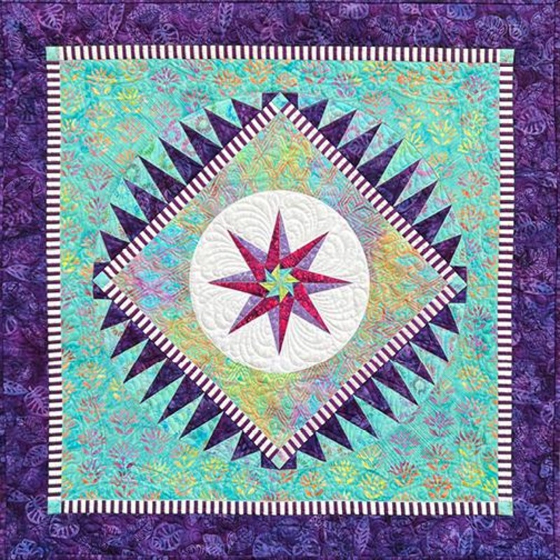 Purple Passion Quilt Kit by Jacqueline DeJonge