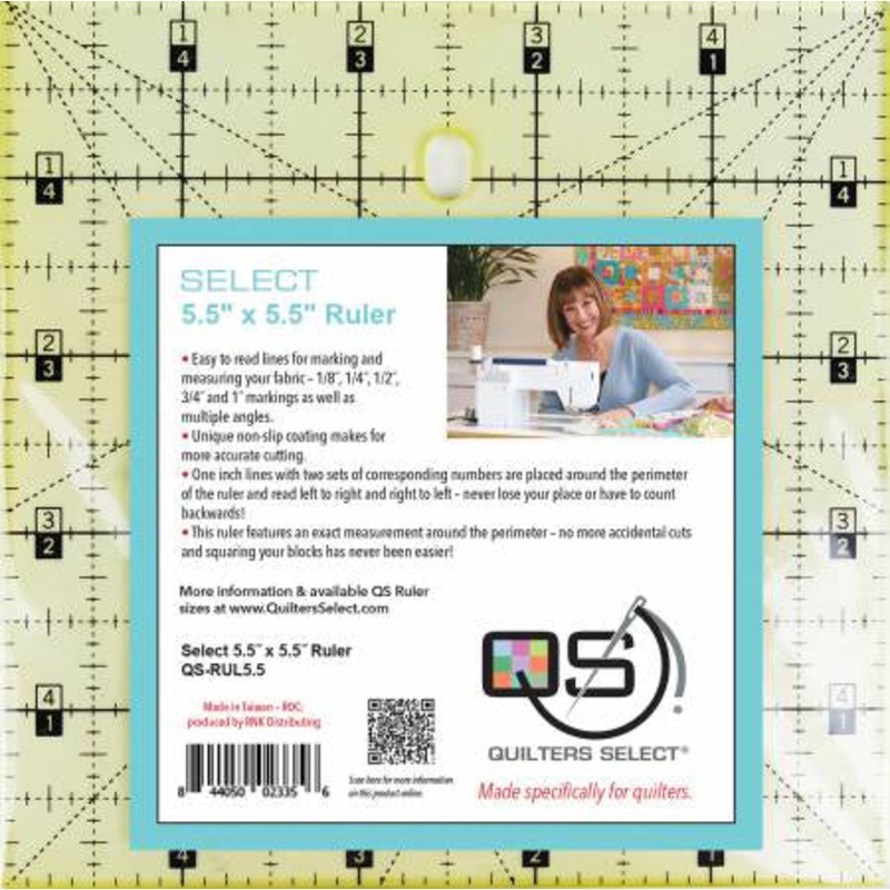 Quilters Select Quilting Ruler 5.5" x 5.5"