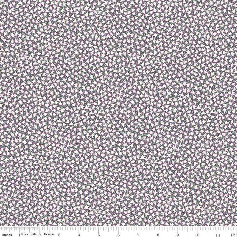 SALE Tudor Celebration 01667447C Tudor Tumble C - Riley Blake Designs - Floral Flowers - Liberty Fabrics - Quilting Cotton Fabric