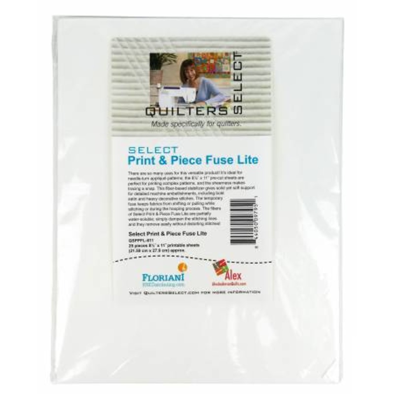 Select Print & Piece Fuse Lite 8-1/2in x 11in 25pk