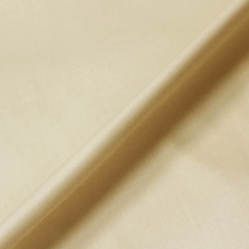 110CM REMNANT Cotton Sateen - Curtain Lining - Cream