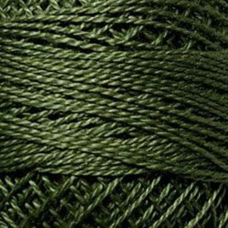 Pearl Cotton Olive Green Medium 822