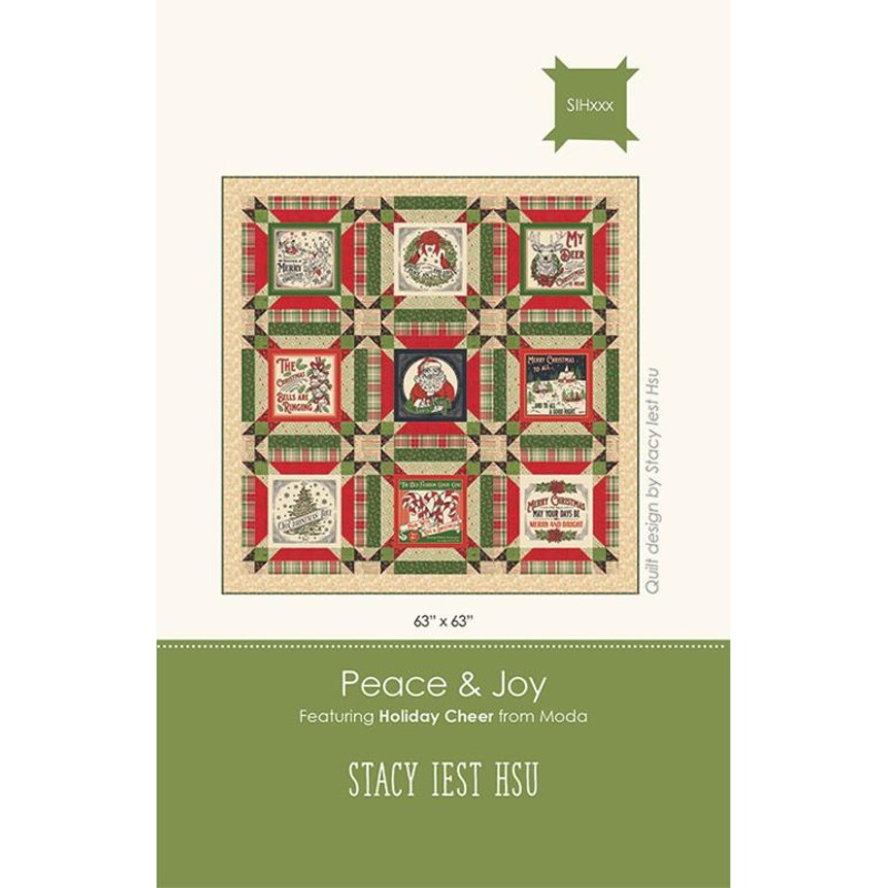 Holiday Cheer - Peace and Joy Pattern - SIH 120 - Sku: 72301 - Ships May 2026