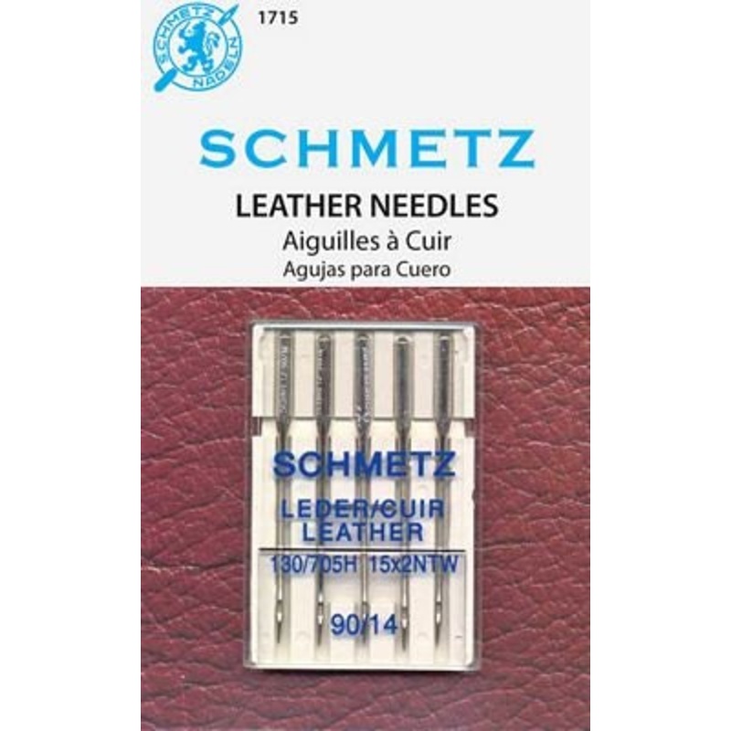 Schmetz Leather NEEDLES 90/14 - 5 Needles - 1715
