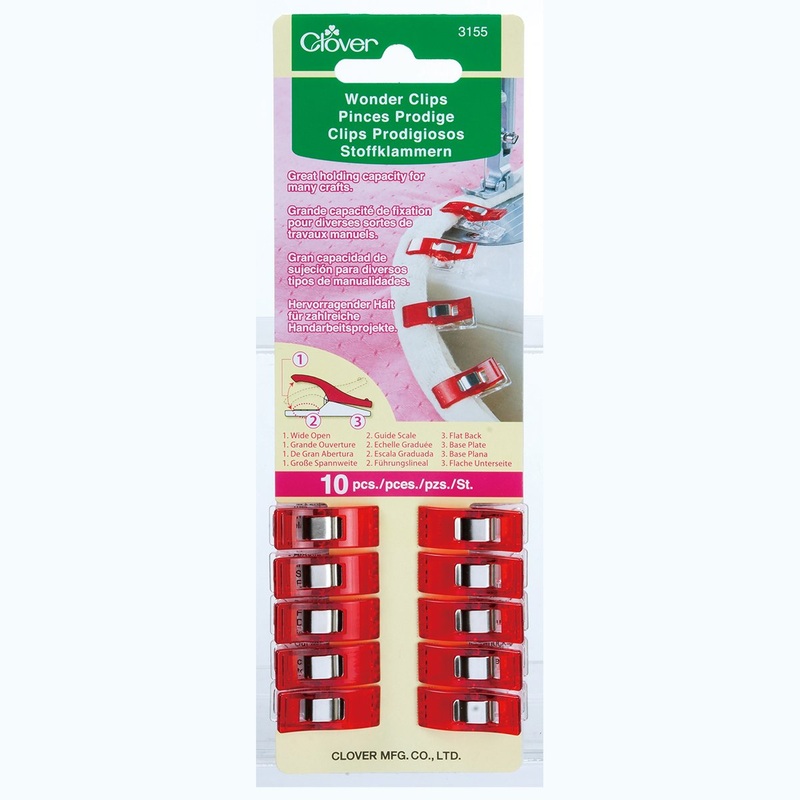 Wonder Clips (Red) - 10 pcs.
