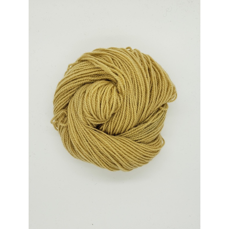 PRAIRIE GRASSES- Hand Dyed Shades of Yellow Worsted Yarn for Rug Hooking - RSS305