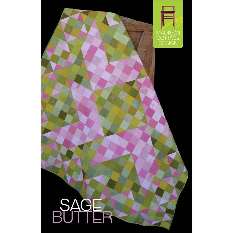 Sage Butter Quilt Pattern by Madison Cottage Design