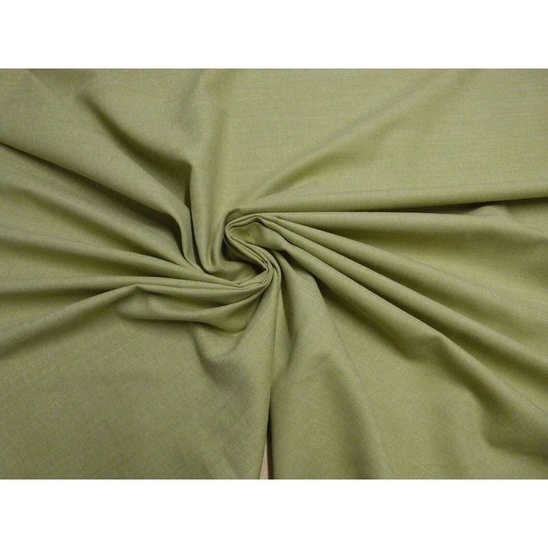 Scalamandre Caleido Verdegiallo Chiaro Green Cotton Linen Heavy MSRP USD 120/y