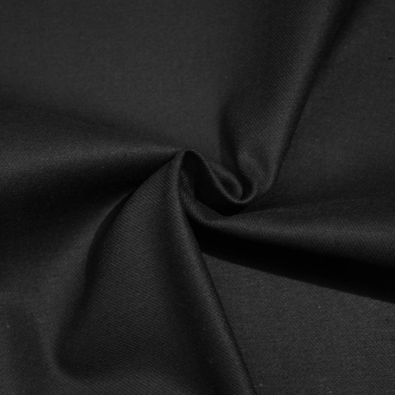 Rik Black Cotton Denim SHOWROOM SAMPLE 34CM X 60CM