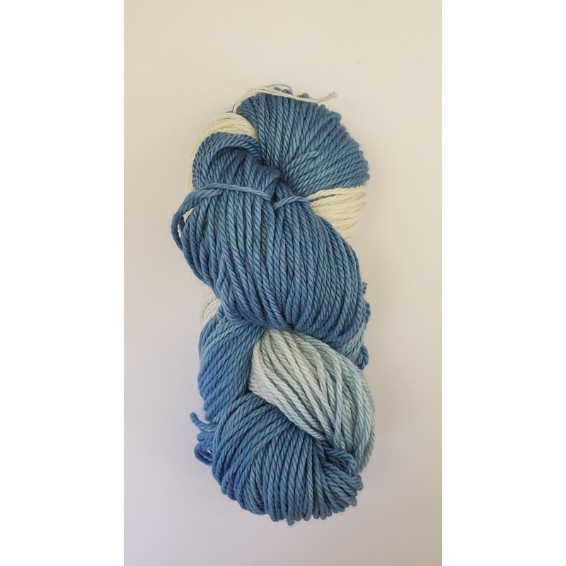 Back Country - WEDGEWOOD - Hand Dyed Chunky Yarn 4 ounces/125g