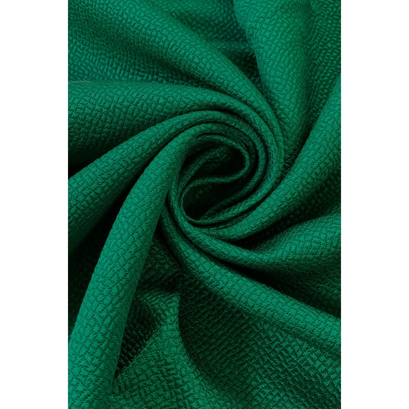 Jade Silk & Wool Hammered Satin